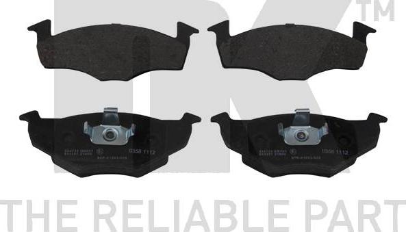 NK 224733 - Brake Pad Set, disc brake autospares.lv