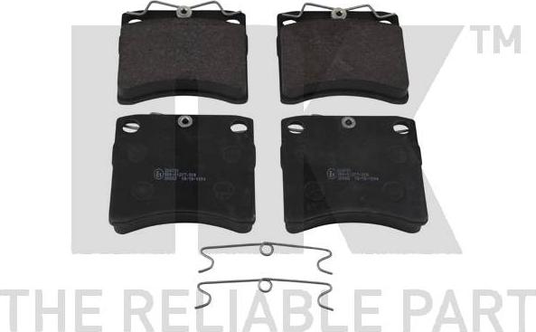 NK 224721 - Brake Pad Set, disc brake autospares.lv