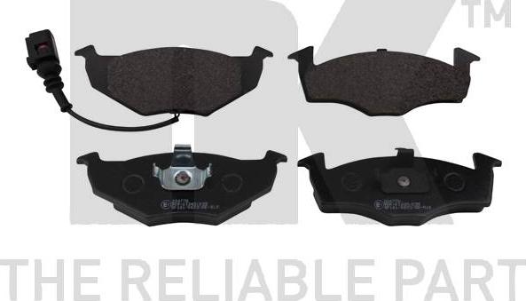 NK 224 778 - Brake Pad Set, disc brake autospares.lv