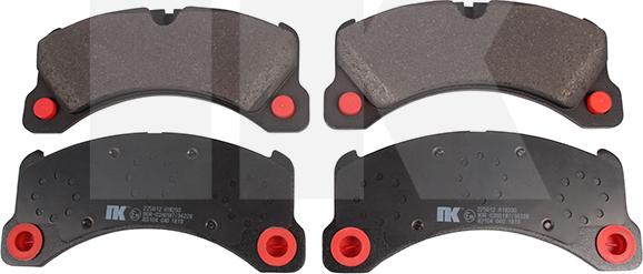 NK 225612 - Brake Pad Set, disc brake autospares.lv