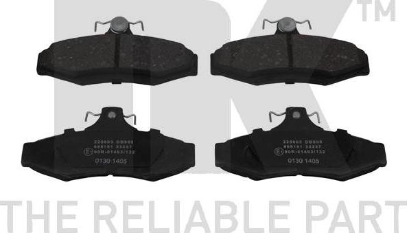 NK 225003 - Brake Pad Set, disc brake autospares.lv