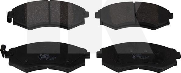 NK 225010 - Brake Pad Set, disc brake autospares.lv