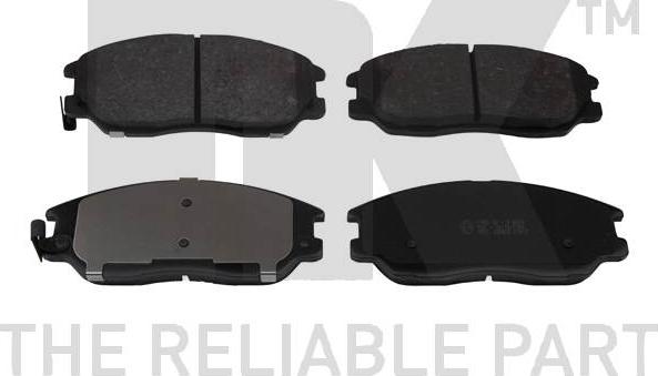 NK 225012 - Brake Pad Set, disc brake autospares.lv