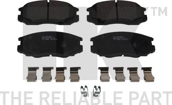 NK 225111 - Brake Pad Set, disc brake autospares.lv