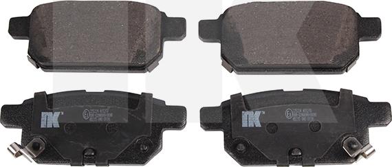 NK 225224 - Brake Pad Set, disc brake autospares.lv