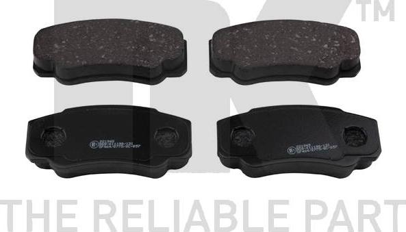 NK 221949 - Brake Pad Set, disc brake autospares.lv