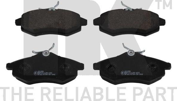 NK 221950 - Brake Pad Set, disc brake autospares.lv