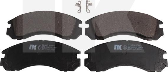 NK 221965 - Brake Pad Set, disc brake autospares.lv