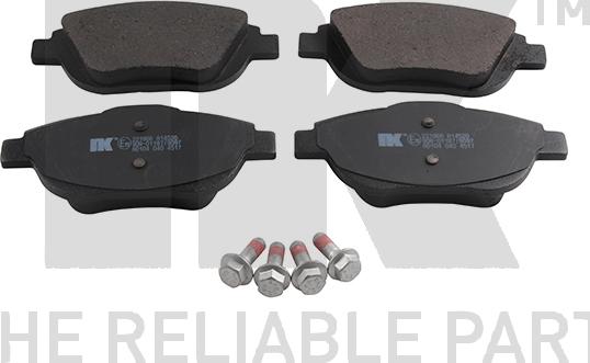 NK 221966 - Brake Pad Set, disc brake autospares.lv