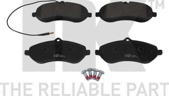 NK 221961 - Brake Pad Set, disc brake autospares.lv