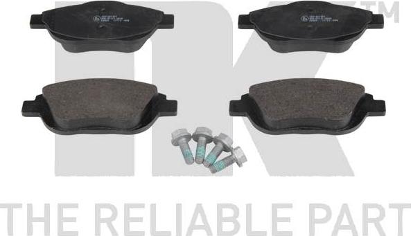 NK 221971 - Brake Pad Set, disc brake autospares.lv