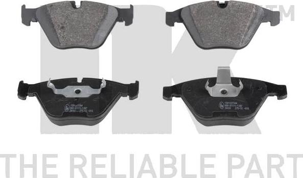 NK 221544 - Brake Pad Set, disc brake autospares.lv