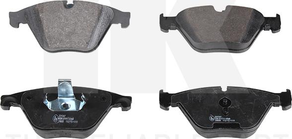 NK 221547 - Brake Pad Set, disc brake autospares.lv