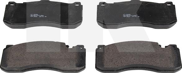 NK 221560 - Brake Pad Set, disc brake autospares.lv