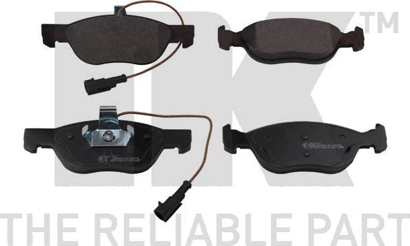 NK 221017 - Brake Pad Set, disc brake autospares.lv