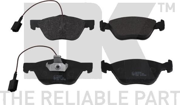 NK 221021 - Brake Pad Set, disc brake autospares.lv