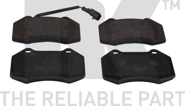 NK 221027 - Brake Pad Set, disc brake autospares.lv