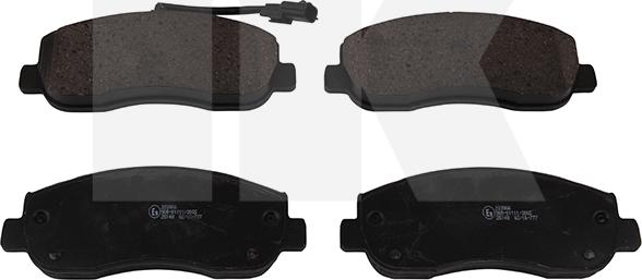 NK 223966 - Brake Pad Set, disc brake autospares.lv