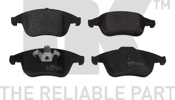 NK 223961 - Brake Pad Set, disc brake autospares.lv