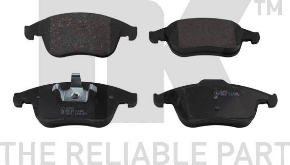 NK 223962 - Brake Pad Set, disc brake autospares.lv