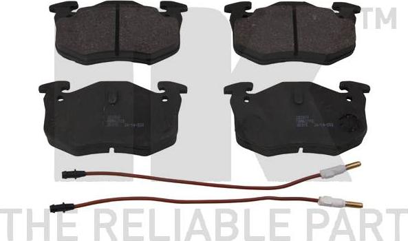 NK 223930 - Brake Pad Set, disc brake autospares.lv