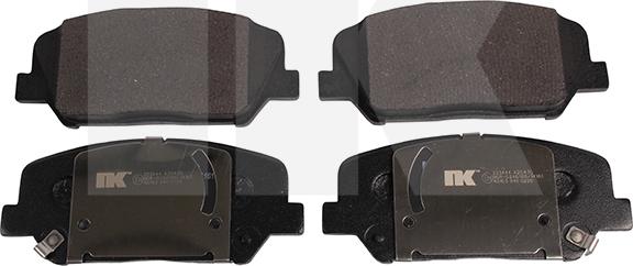 NK 223444 - Brake Pad Set, disc brake autospares.lv