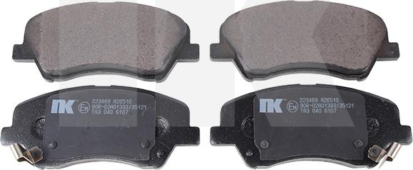 NK 223469 - Brake Pad Set, disc brake autospares.lv