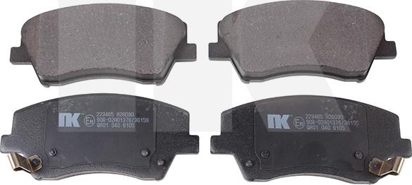 NK 223465 - Brake Pad Set, disc brake autospares.lv