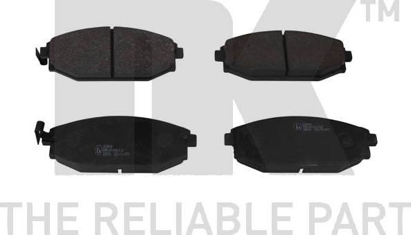 NK 223410 - Brake Pad Set, disc brake autospares.lv