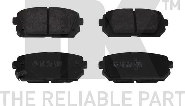 NK 223431 - Brake Pad Set, disc brake autospares.lv