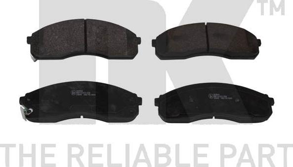 NK 223504 - Brake Pad Set, disc brake autospares.lv