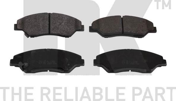 NK 223505 - Brake Pad Set, disc brake autospares.lv