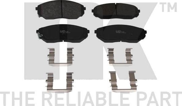 NK 223508 - Brake Pad Set, disc brake autospares.lv