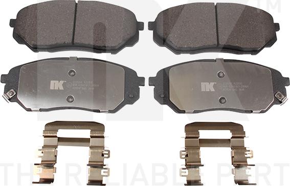 NK 223534 - Brake Pad Set, disc brake autospares.lv