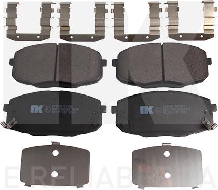 NK 223533 - Brake Pad Set, disc brake autospares.lv