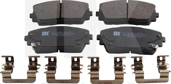 NK 223524 - Brake Pad Set, disc brake autospares.lv