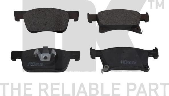 NK 223652 - Brake Pad Set, disc brake autospares.lv