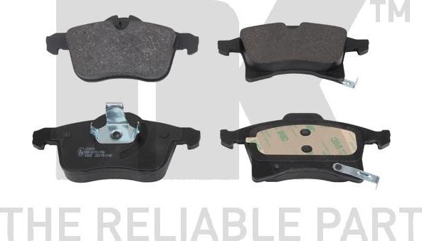 NK 223633 - Brake Pad Set, disc brake autospares.lv