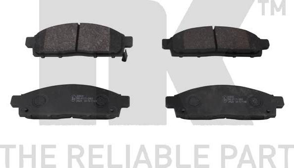 NK 223033 - Brake Pad Set, disc brake autospares.lv