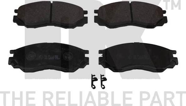 NK 223023 - Brake Pad Set, disc brake autospares.lv