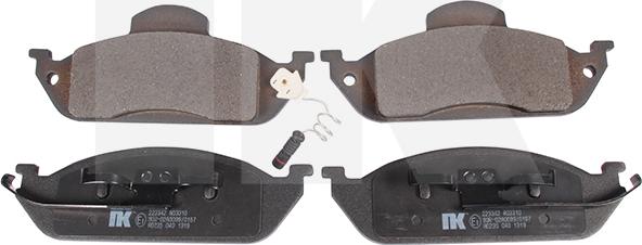 NK 223342 - Brake Pad Set, disc brake autospares.lv