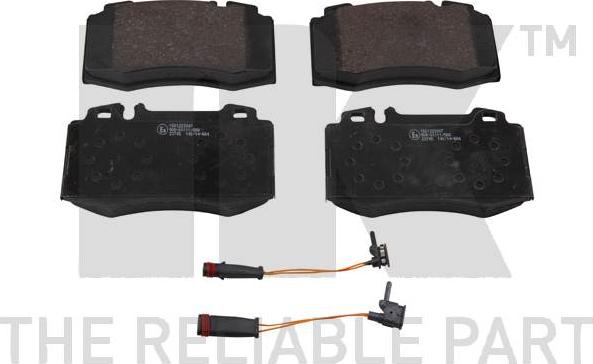 NK 223347 - Brake Pad Set, disc brake autospares.lv