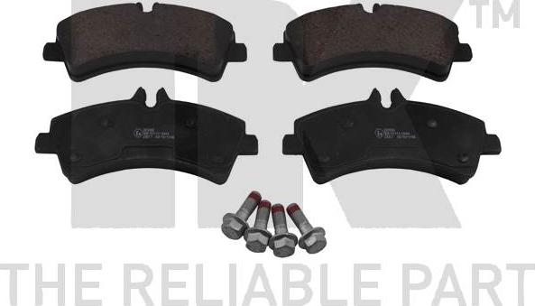 NK 223365 - Brake Pad Set, disc brake autospares.lv