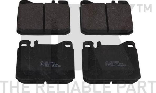 NK 223303 - Brake Pad Set, disc brake autospares.lv