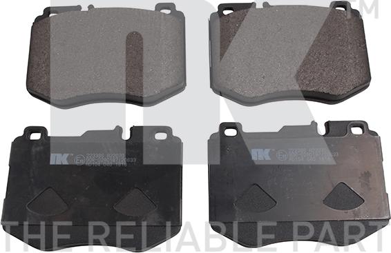 NK 223386 - Brake Pad Set, disc brake autospares.lv