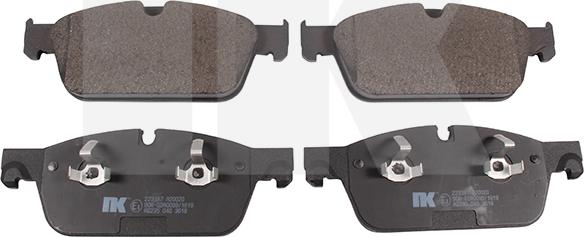 NK 223387 - Brake Pad Set, disc brake autospares.lv