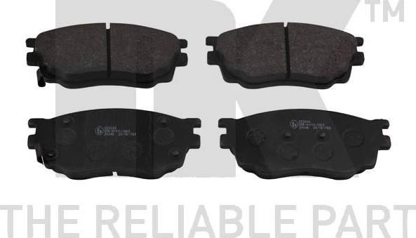 NK 223244 - Brake Pad Set, disc brake autospares.lv