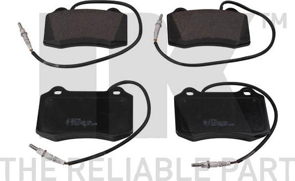 NK 223746 - Brake Pad Set, disc brake autospares.lv