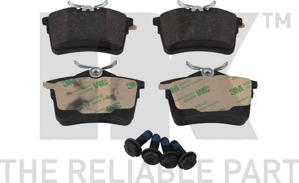 NK 223748 - Brake Pad Set, disc brake autospares.lv