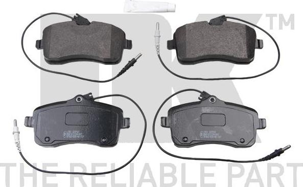 NK 223743 - Brake Pad Set, disc brake autospares.lv